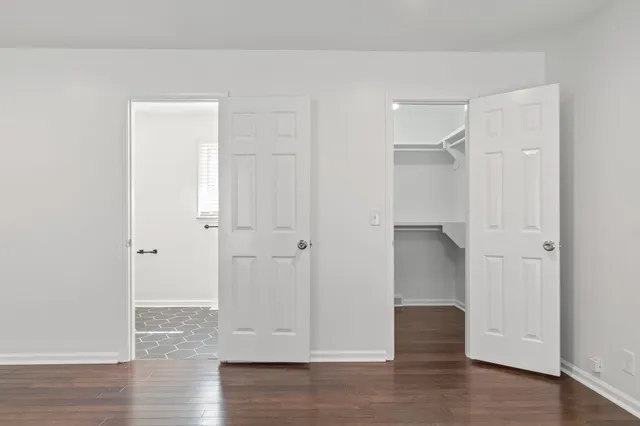 a view of wooden floor