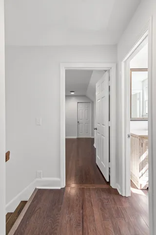 wooden floor in a hallway