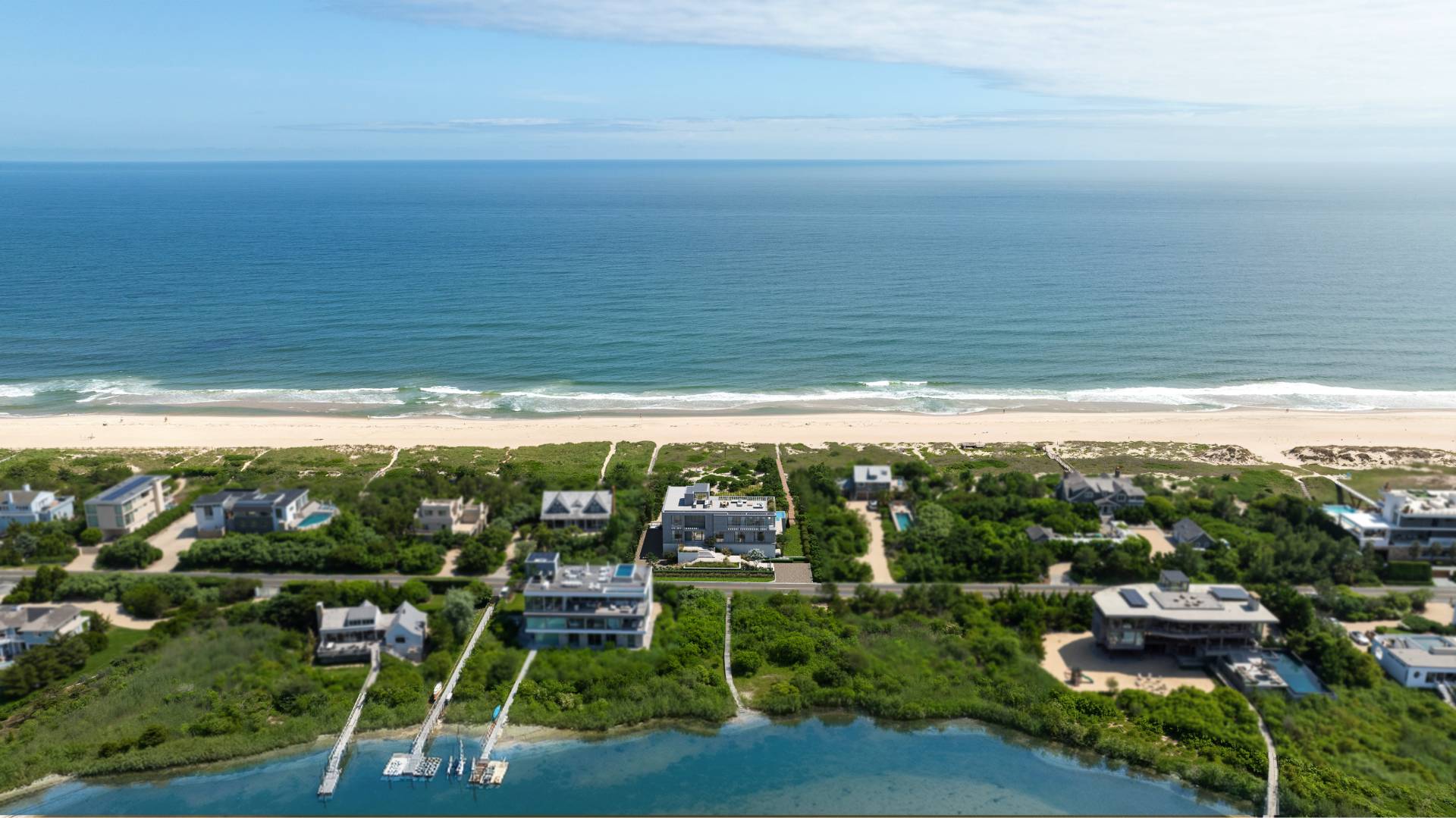 125 Dune Road Bridgehampton, NY 11932 - Photo 27 of 27 a view of a city