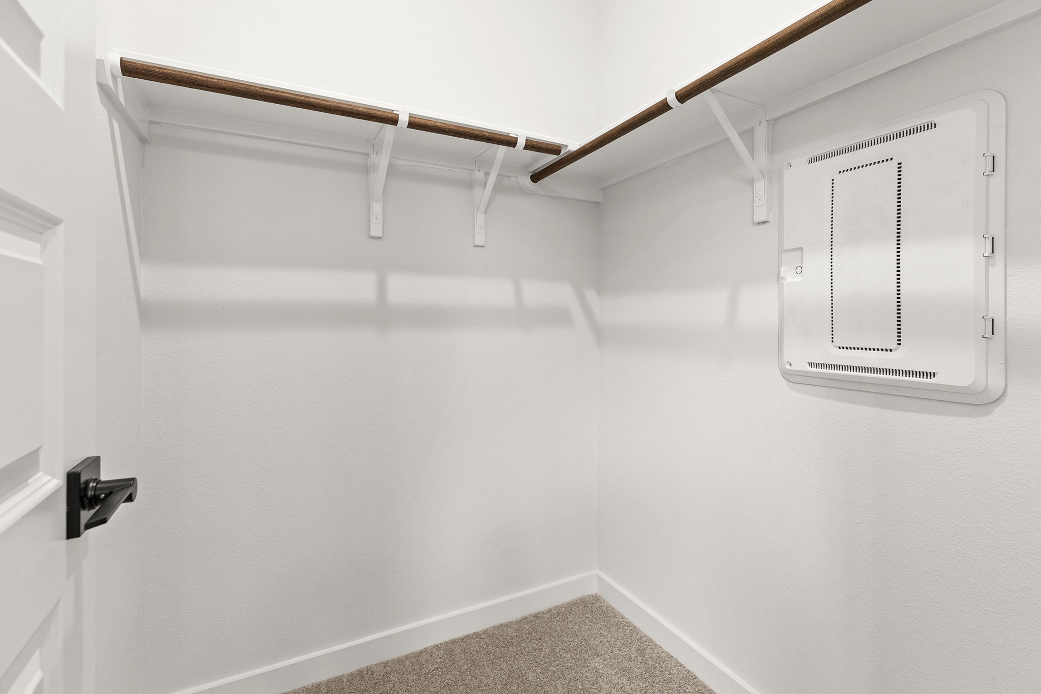2600 Gattis School Road, Unit 1002 Round Rock, TX 78664 - Photo 23 of 40 Functional closet space offers ample storage with convenient shelving and hanging rods.