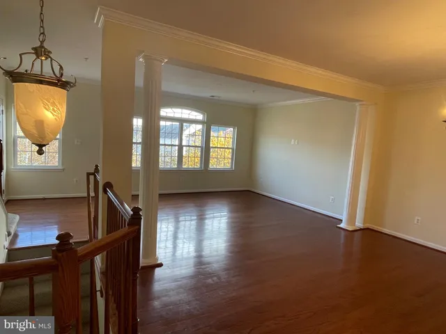 a front view of a building with street