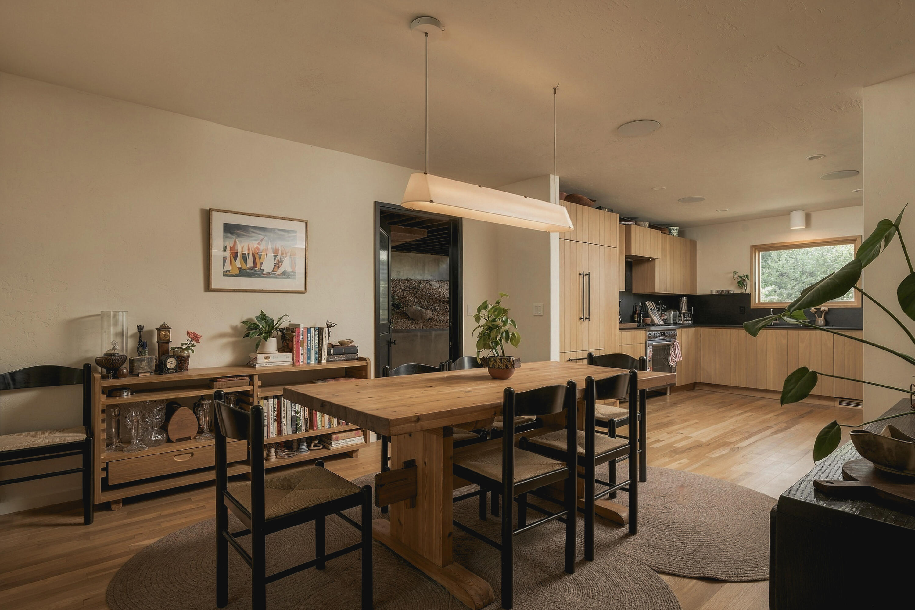75 Conejo Road Santa Barbara, CA 93103 - Photo 7 of 25 Open Concept Kitchen to Dining