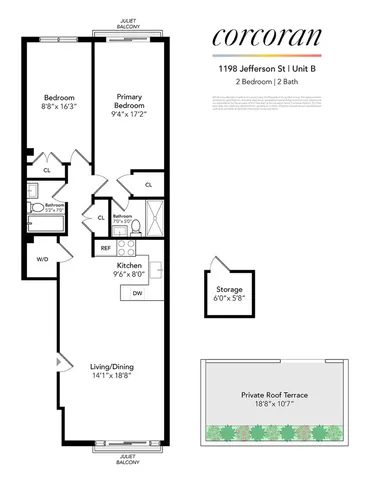 $875,000 | 1198 Jefferson Avenue, Unit B | Bushwick