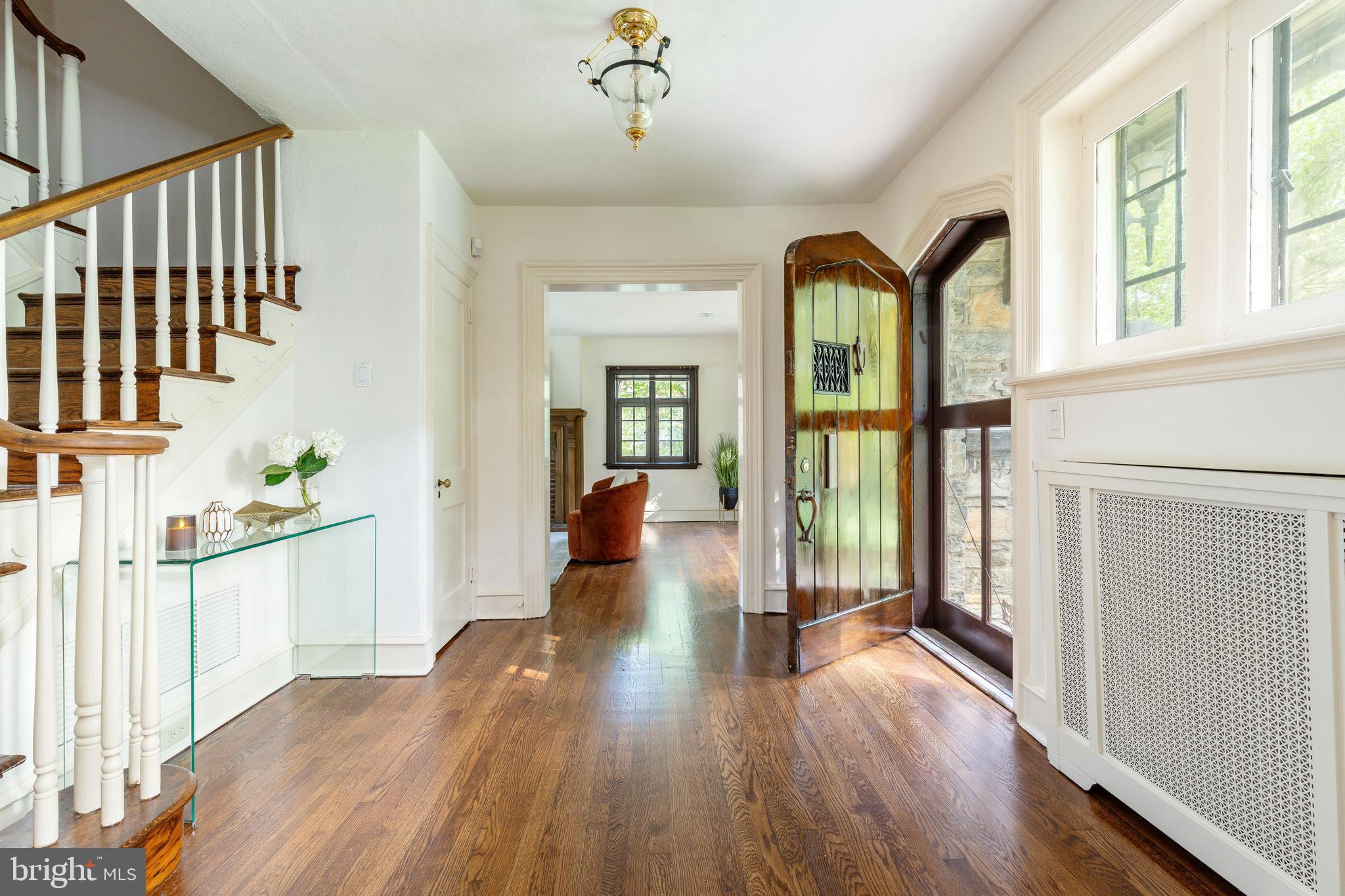 1419 County Line Road Bryn Mawr, PA 19010 - Photo 12 of 65 a view of entryway with wooden floor