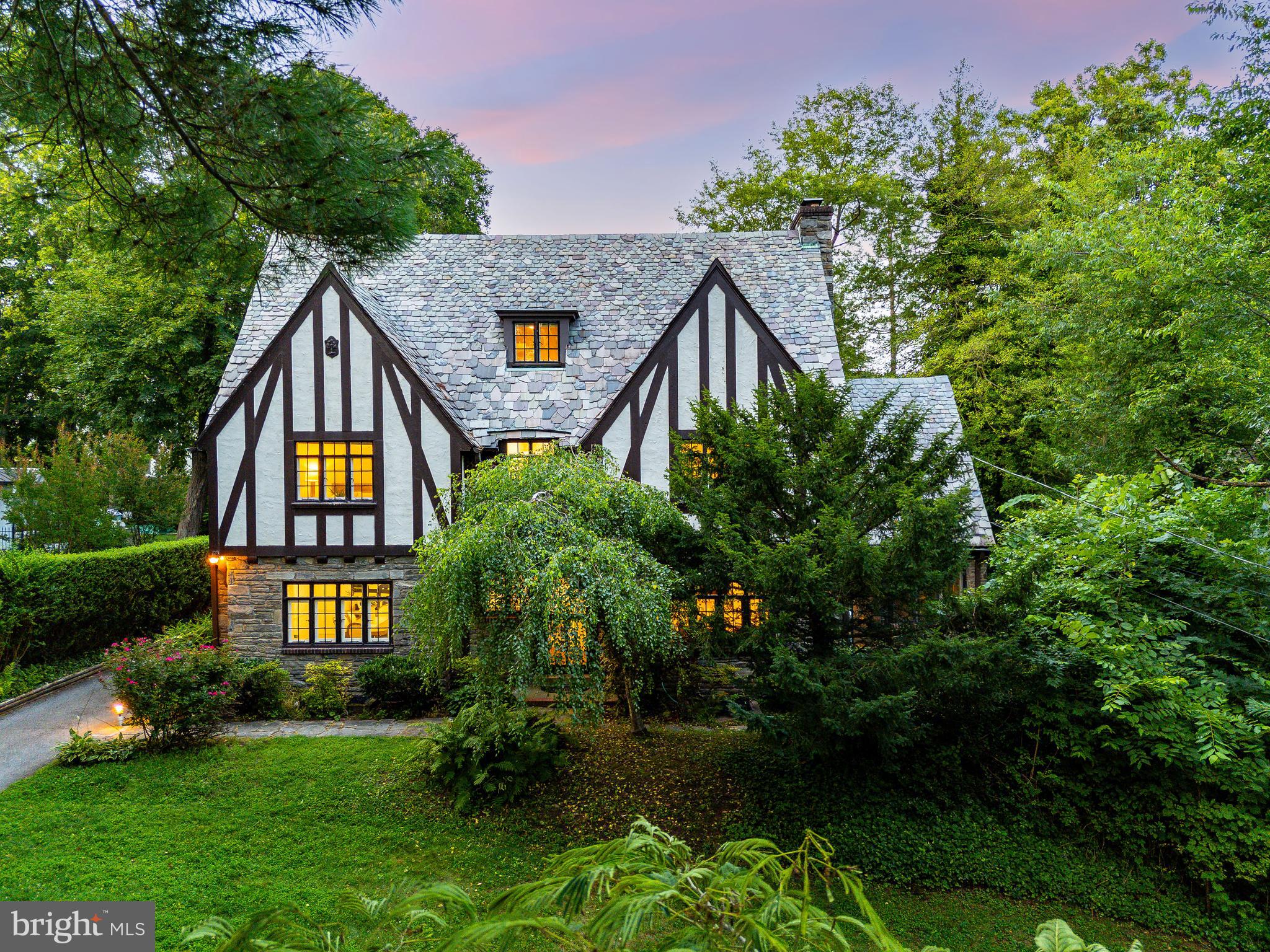 1419 County Line Road Bryn Mawr, PA 19010 - Photo 56 of 65 a front view of house with yard and green space
