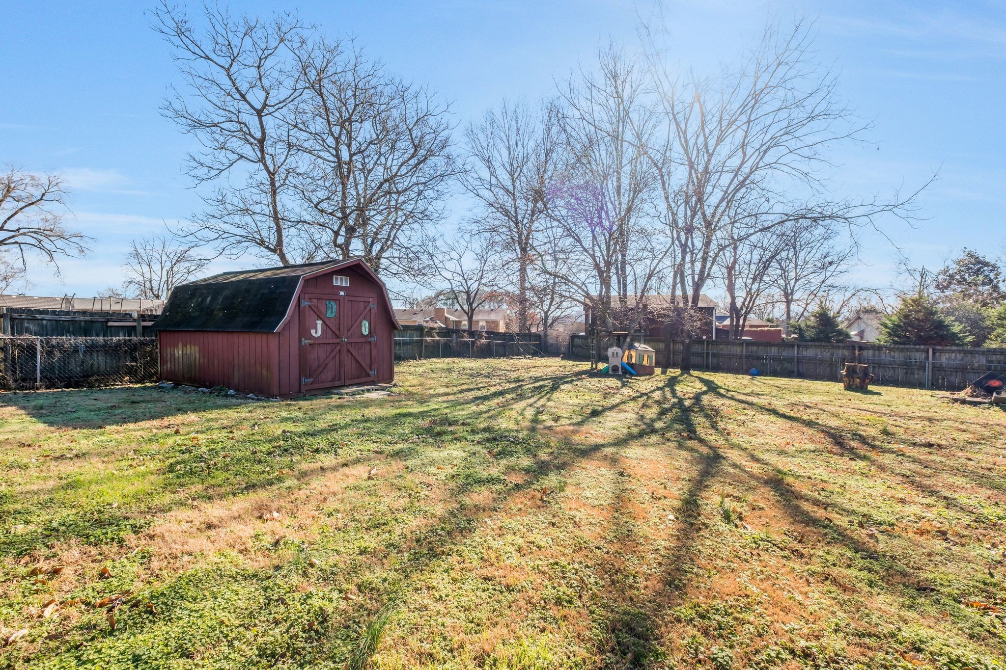 310 Santa Rosa Drive Old Hickory, TN 37138 - Photo 26 of 29 a view of a backyard with snow