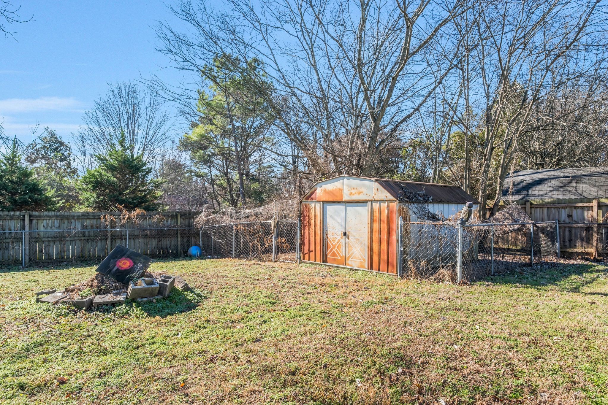 310 Santa Rosa Drive Old Hickory, TN 37138 - Photo 28 of 29 a view of a backyard with a tree and a swing