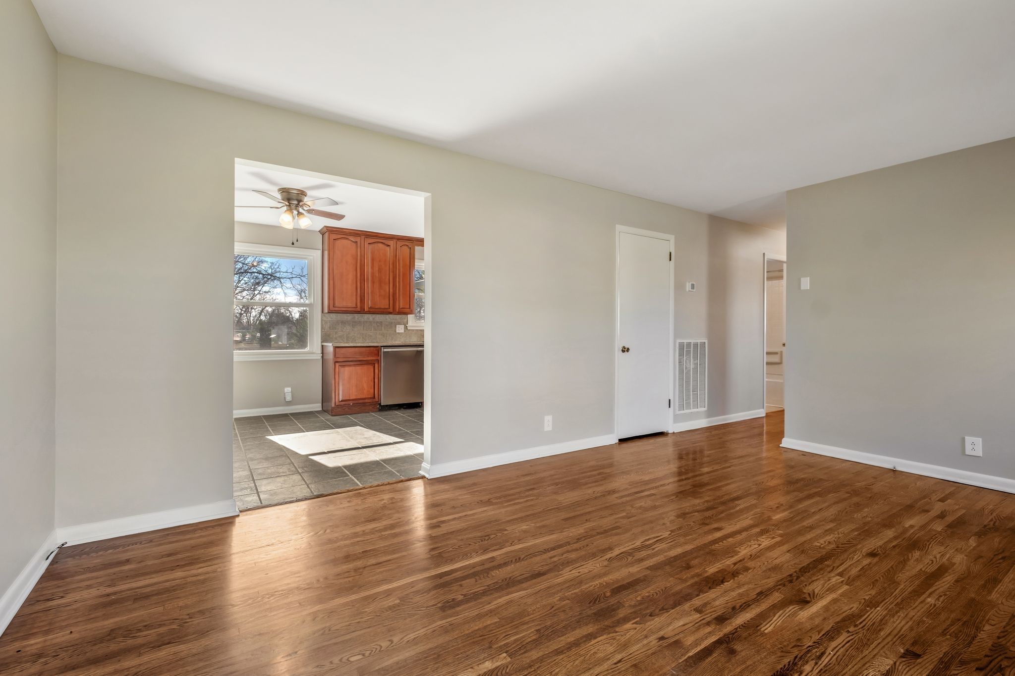 310 Santa Rosa Drive Old Hickory, TN 37138 - Photo 6 of 29 wooden floor in an empty room with a window