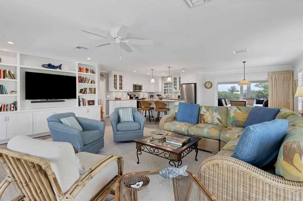 4010 40th Street West Boca Grande, FL 33921 - Photo 12 of 48 a living room with furniture and a flat screen tv