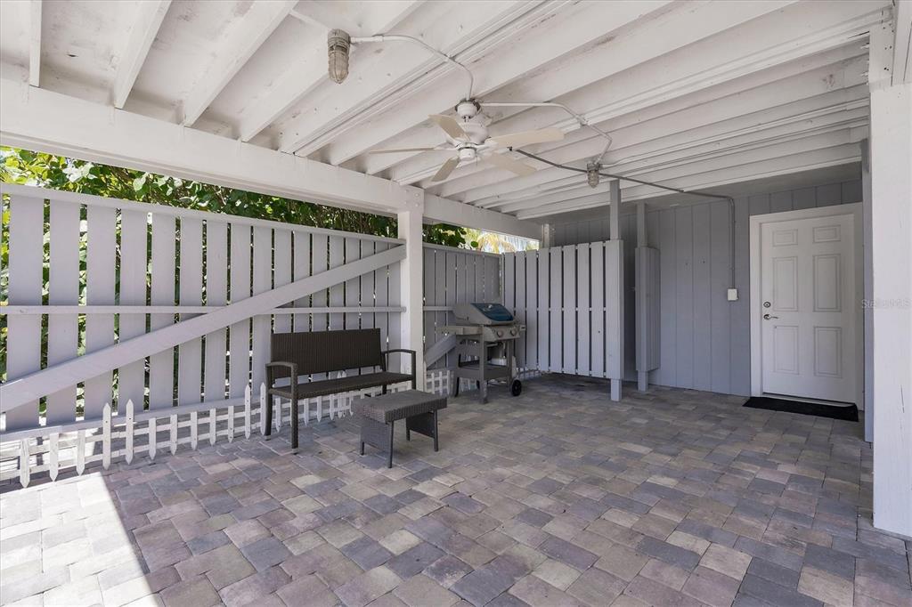 4010 40th Street West Boca Grande, FL 33921 - Photo 40 of 48 a view of entryway with wooden stairs