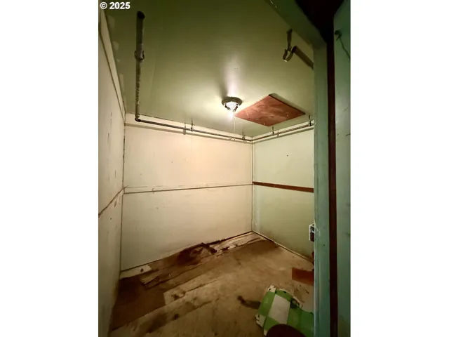 a view of a room with window