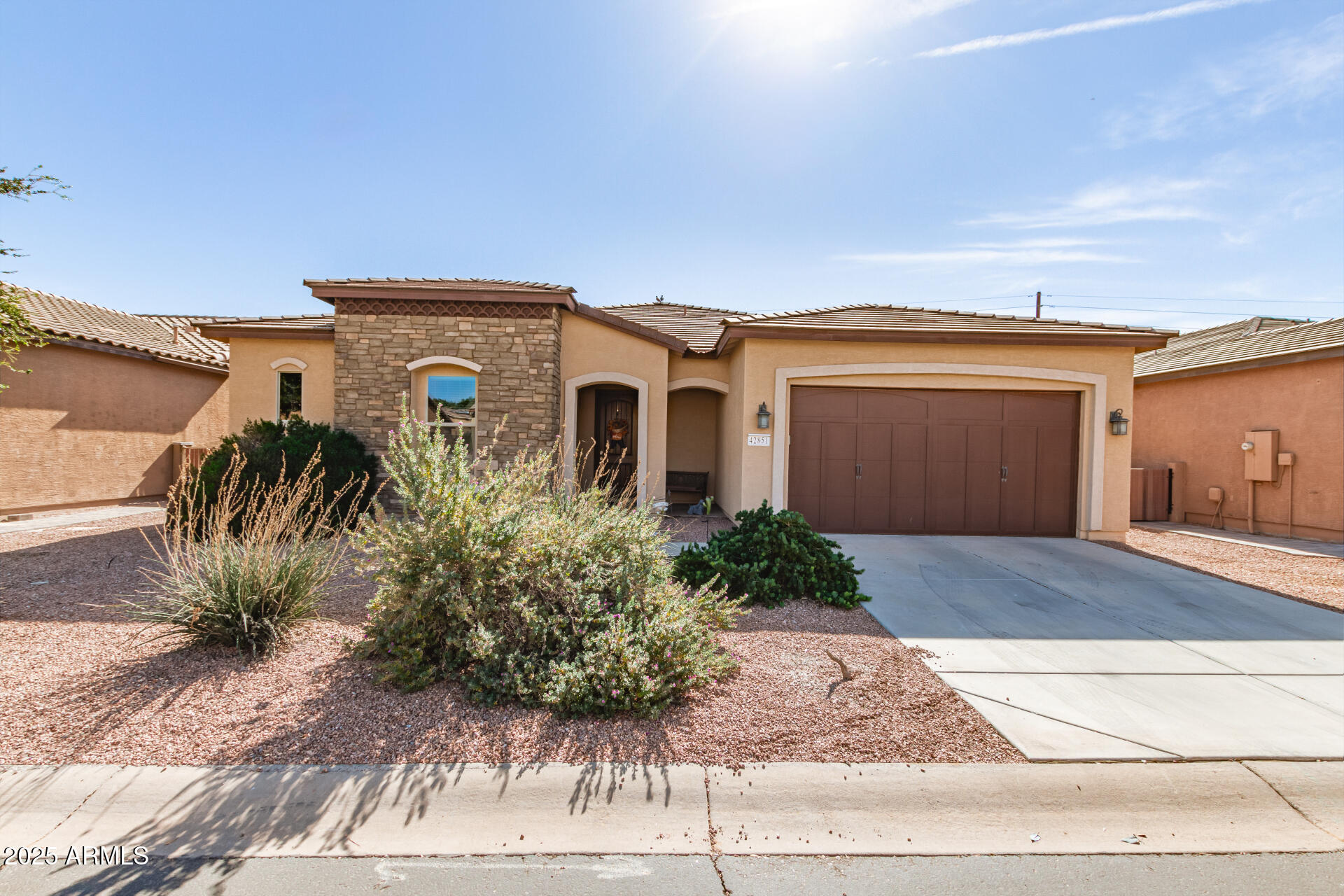 42851 West Mallard Road Maricopa, AZ 85138 - Photo 2 of 45 front view of house