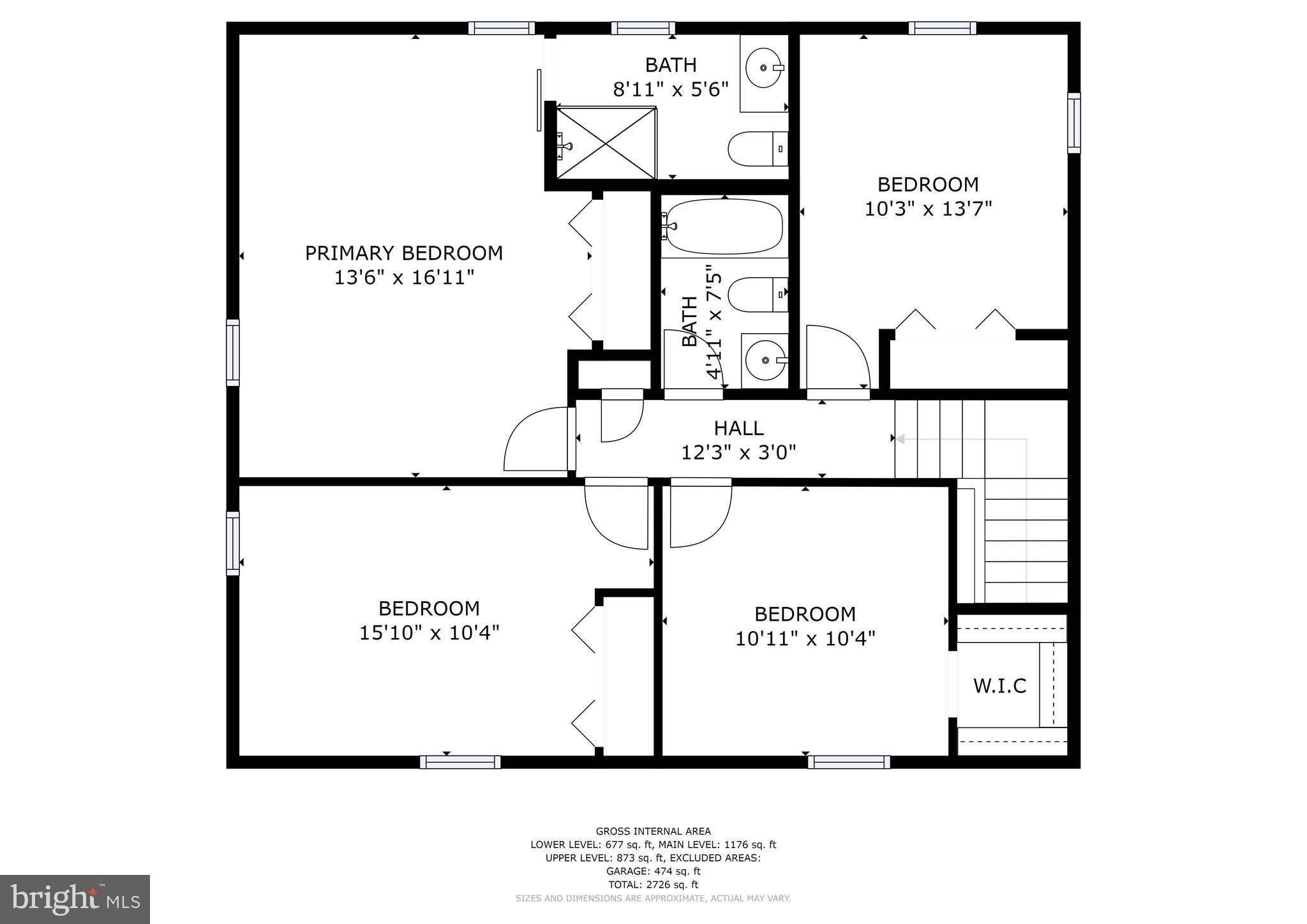 2527 North Farm Road Ellicott City, MD 21042 - Photo 39 of 40 Floor Plan