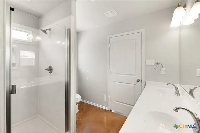 a close up of a bathtub