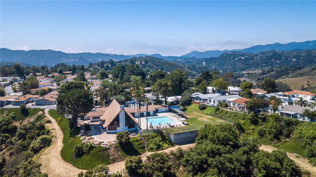 171 Comanche Topanga, CA 90290 - Photo 47 of 54 a view of a house with a mountain in the background