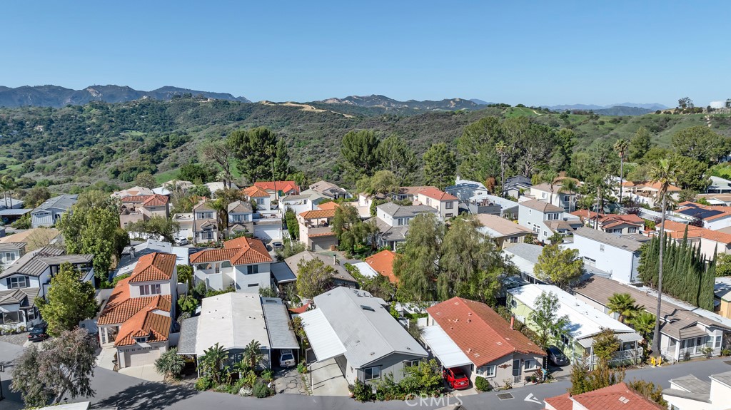 171 Comanche Topanga, CA 90290 - Photo 54 of 54 an aerial view of residential houses with outdoor space and a street view