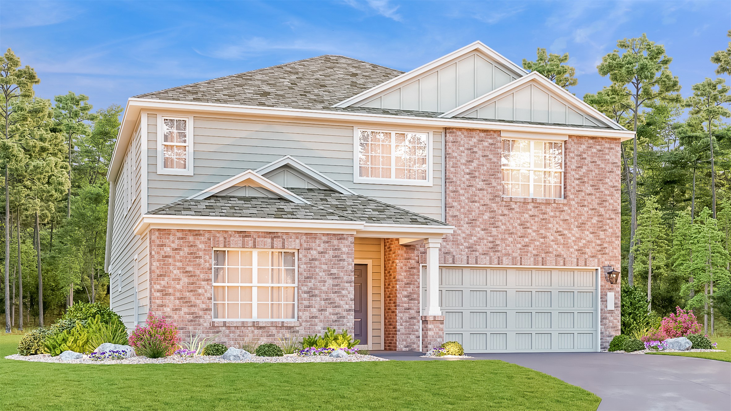 18011 Prairie Falcon Way Pflugerville, TX 78660 - Photo 3 of 18 front view of a house with a yard