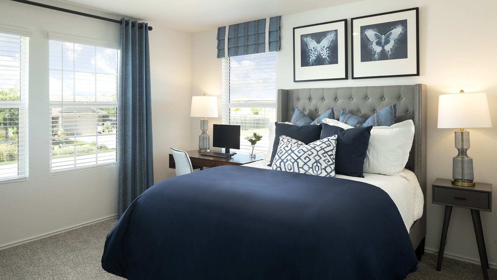 18011 Prairie Falcon Way Pflugerville, TX 78660 - Photo 6 of 18 a bedroom with bed and window