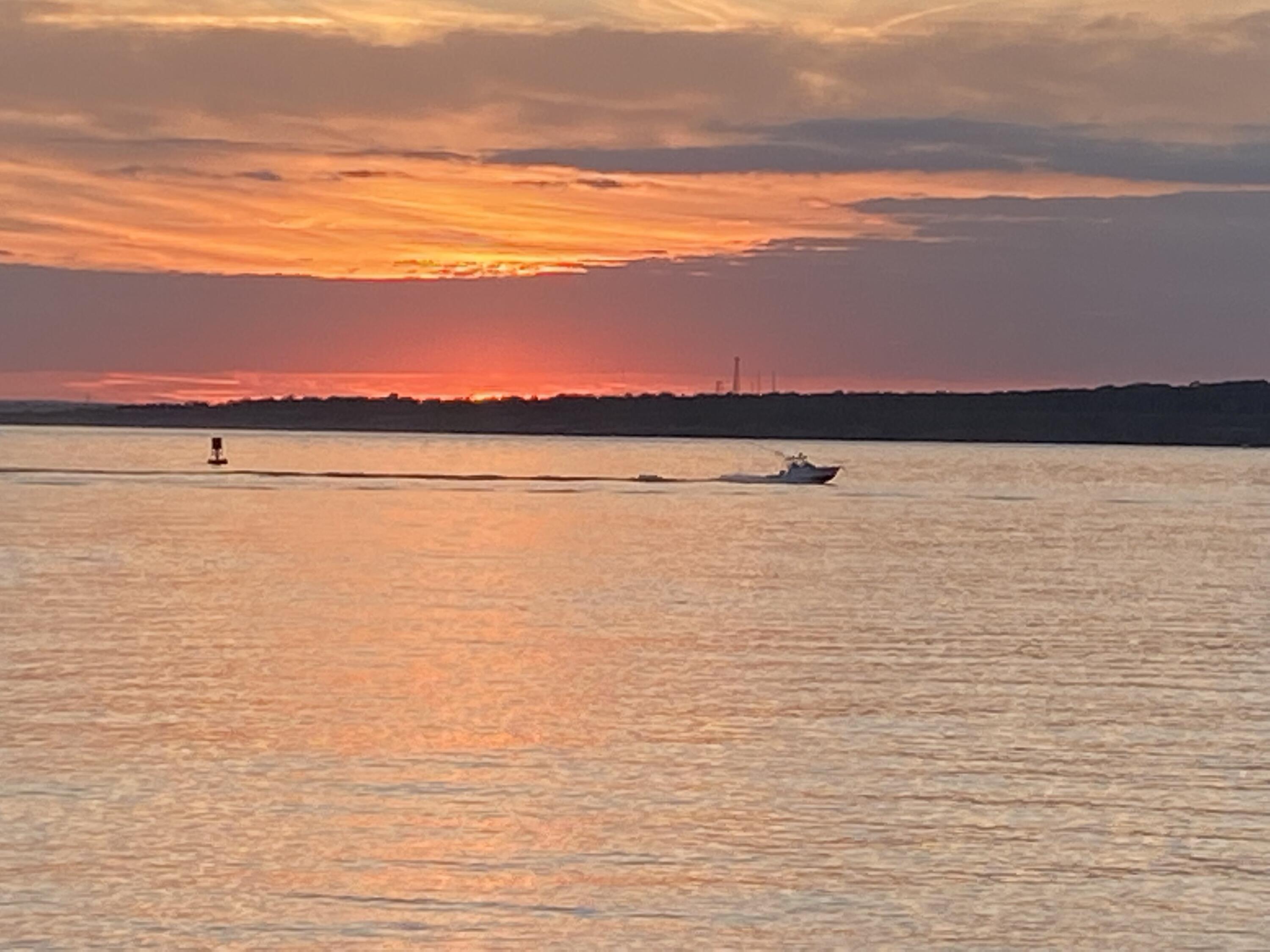 338 River Road Eliot, ME 03903 - Photo 6 of 68 Sunset with boat
