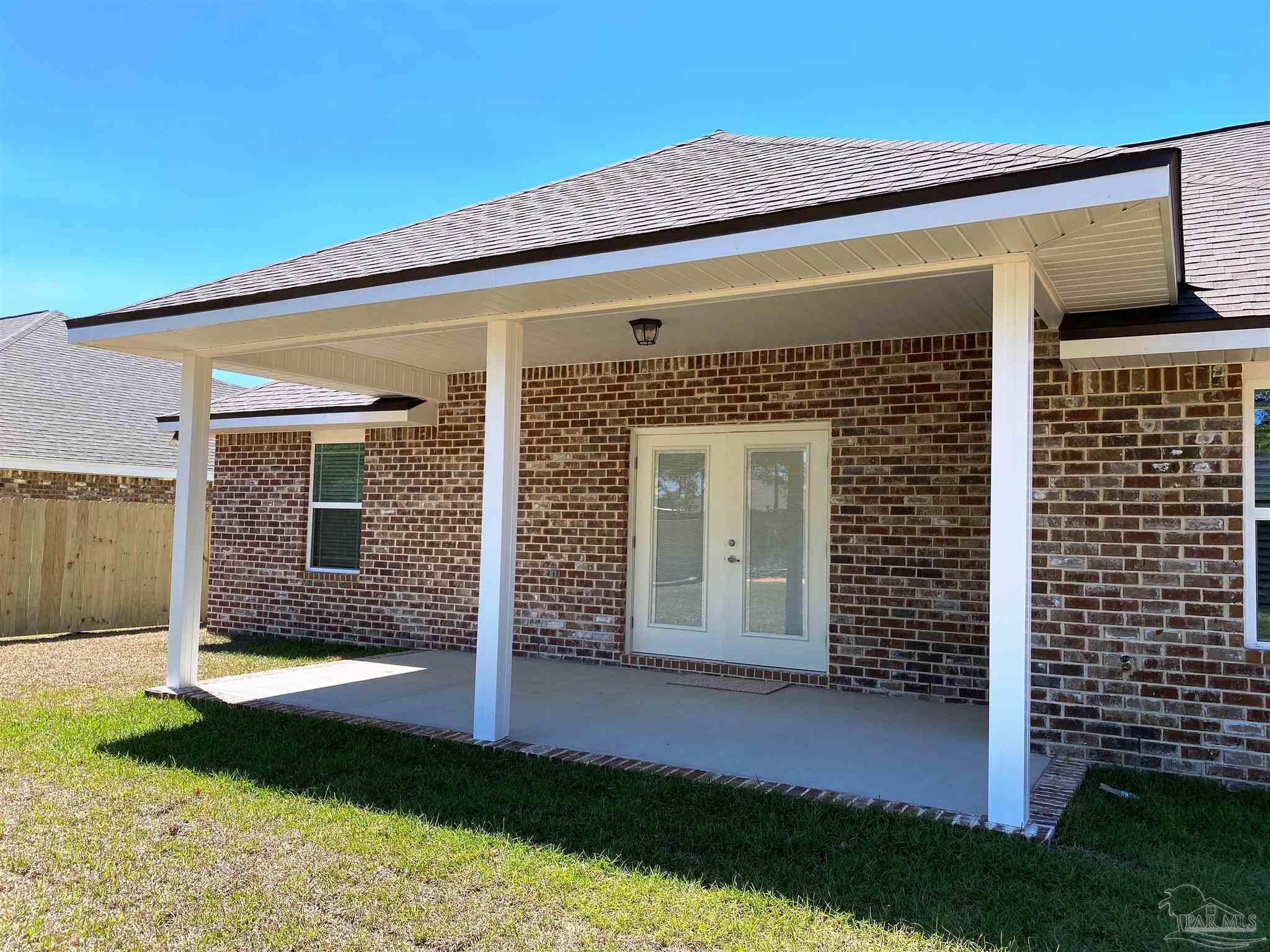 5496 South A Jones Road Milton, FL 32583 - Photo 25 of 26 An exterior view of the patio is shown here.