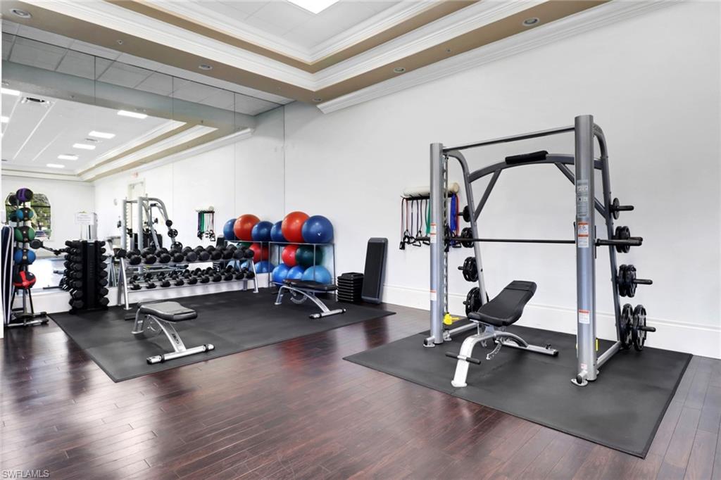 13527 San Georgio Drive Estero, FL 33928 - Photo 28 of 49 a view of a room with gym equipment