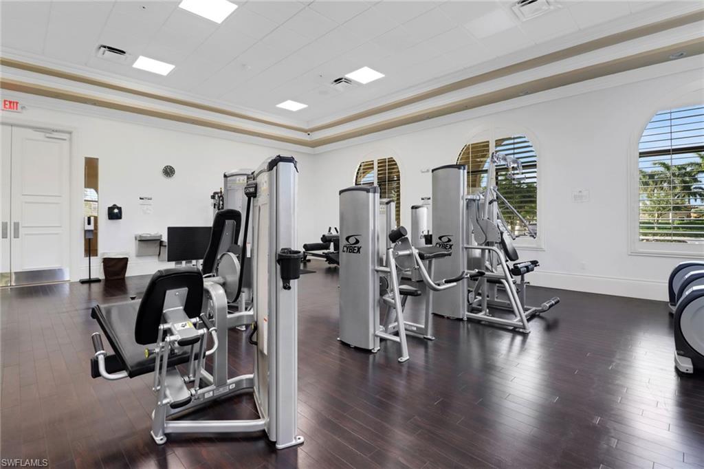 13527 San Georgio Drive Estero, FL 33928 - Photo 30 of 49 a view of a room with gym equipment