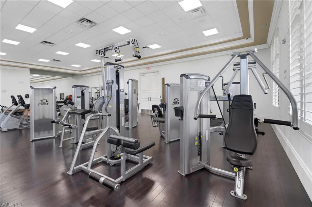 13527 San Georgio Drive Estero, FL 33928 - Photo 31 of 49 a view of a room with gym equipment