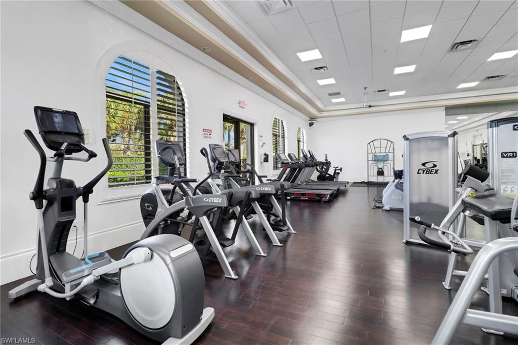 13527 San Georgio Drive Estero, FL 33928 - Photo 32 of 49 a view of a room with gym equipment