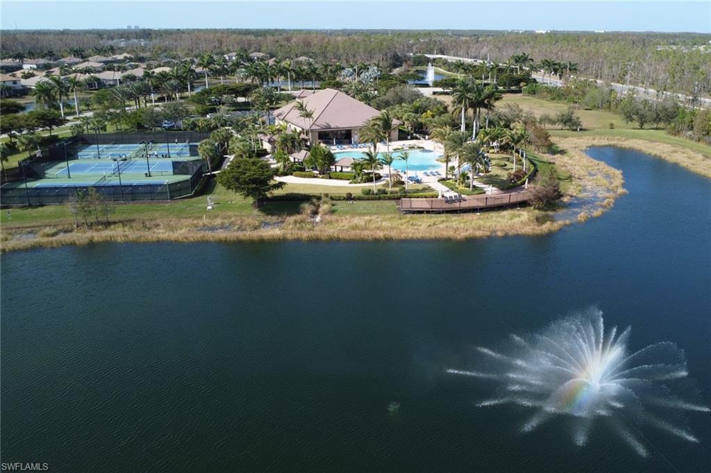 13527 San Georgio Drive Estero, FL 33928 - Photo 48 of 49 an aerial view of residential houses with outdoor space and river