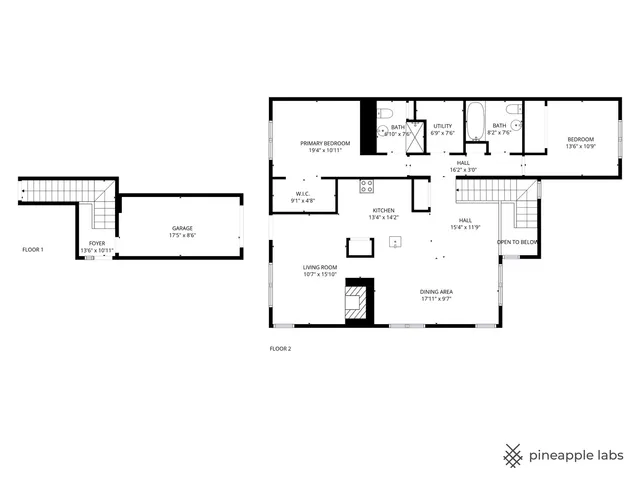a picture of floor plan