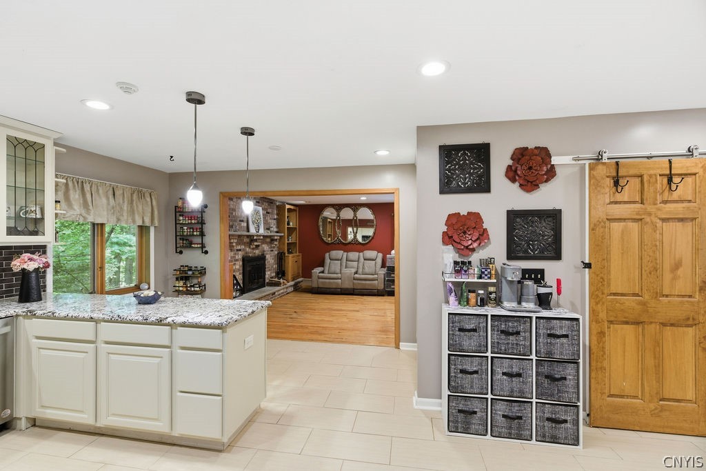 1000 Rail Fence Road Camillus, NY 13031 - Photo 12 of 37 KITCHEN LOOKING INTO THE FAMILY ROOM