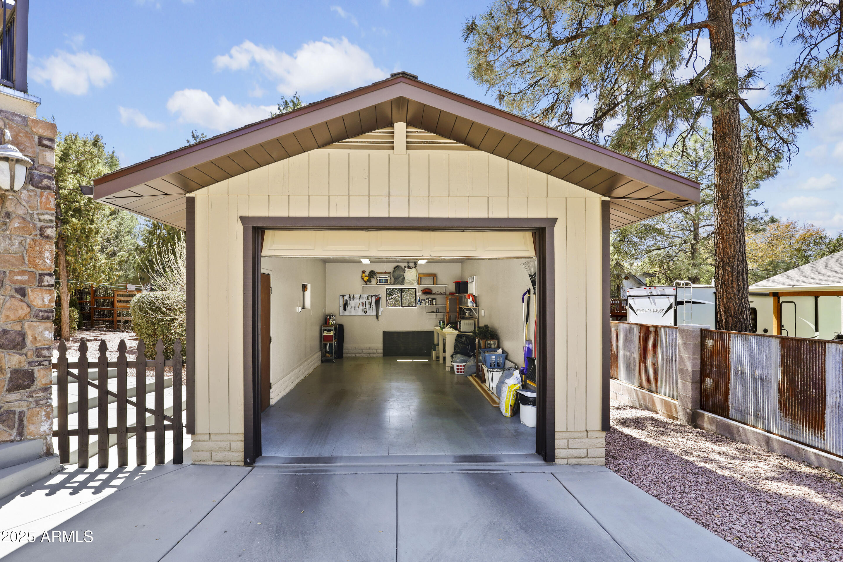 1418 North Sunset Drive Payson, AZ 85541 - Photo 40 of 48 a view of a porch with a sink