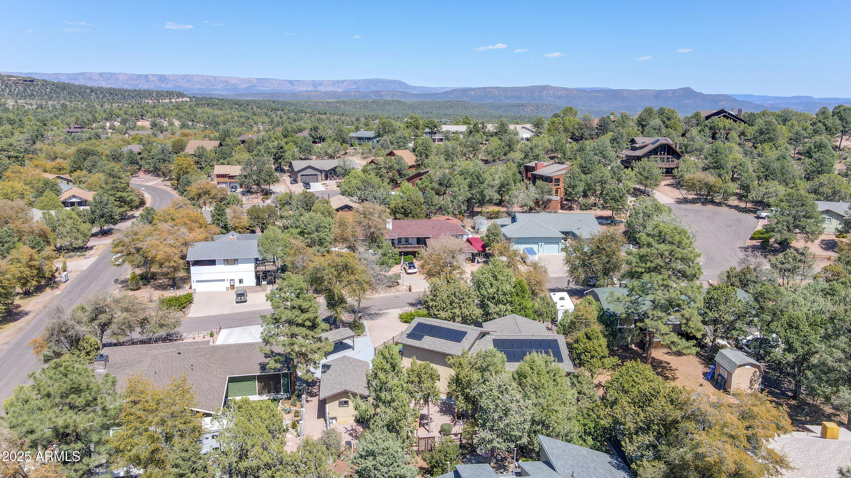 1418 North Sunset Drive Payson, AZ 85541 - Photo 46 of 48 an aerial view of multiple house