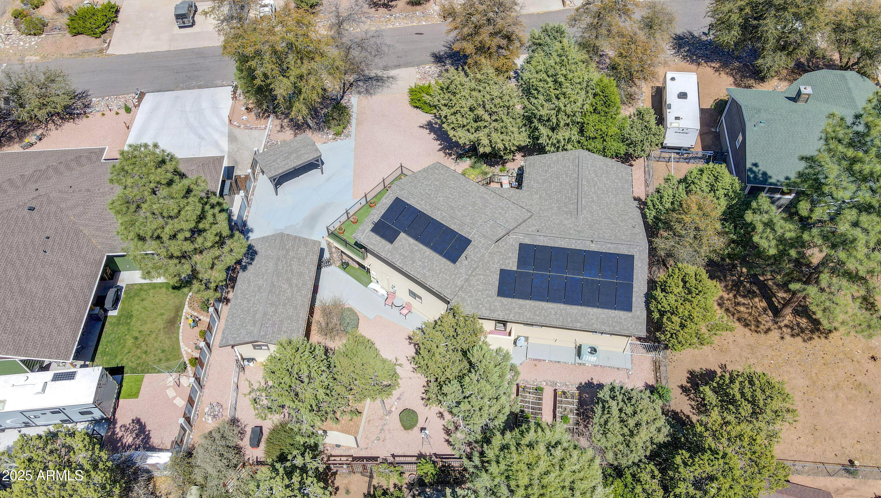 1418 North Sunset Drive Payson, AZ 85541 - Photo 47 of 48 an aerial view of a house