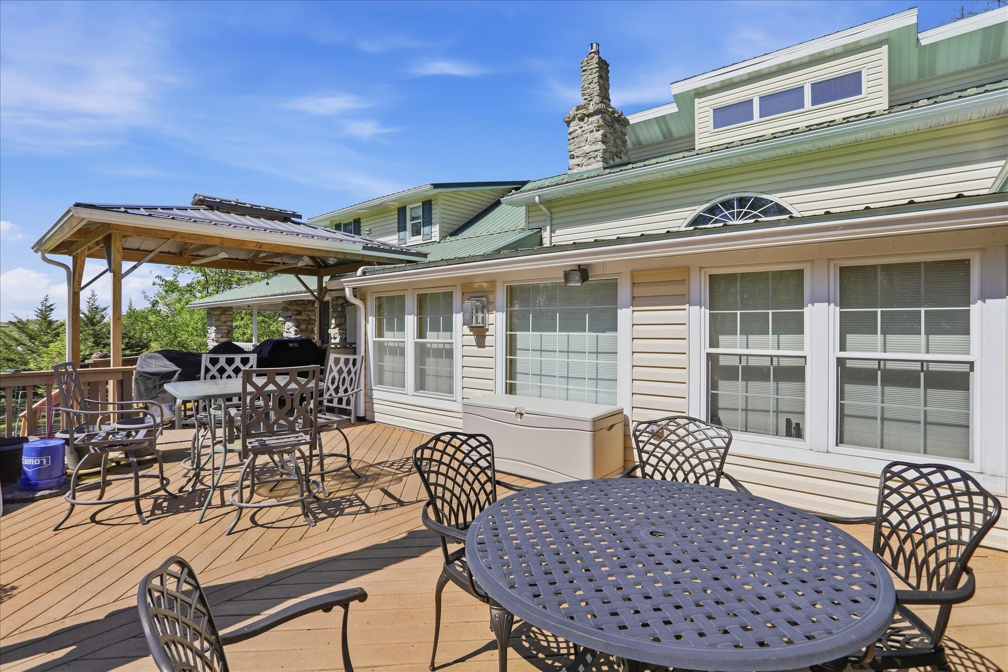 216 Aughwick Road McConnellsburg, PA 17233 - Photo 46 of 53 Sunny deck perfect for a cooking the burgers