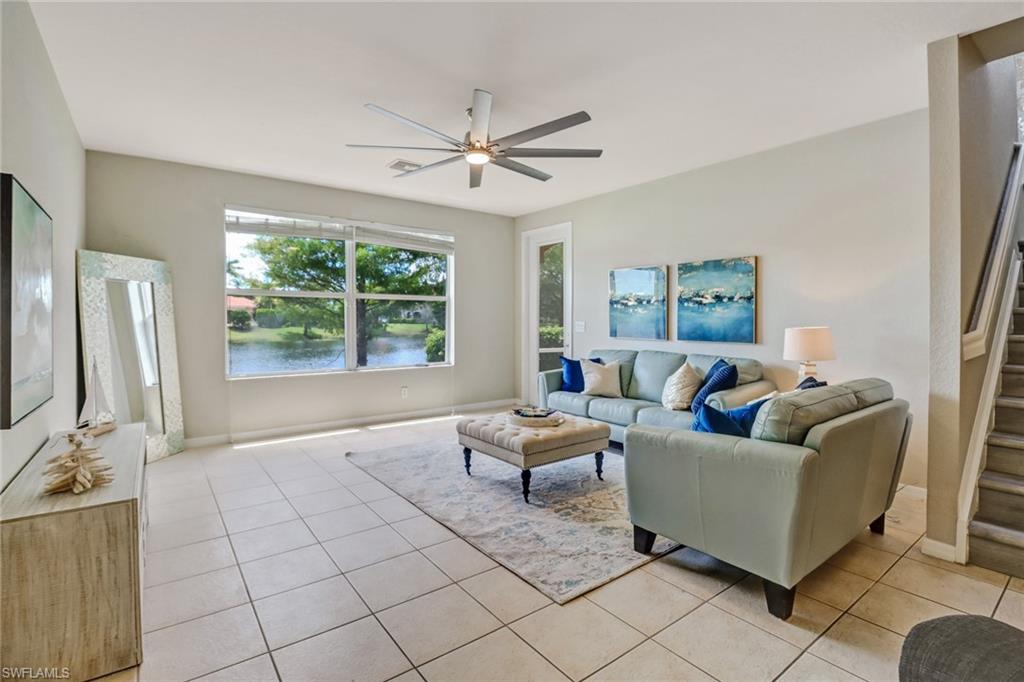 17536 Cherry Ridge Lane Fort Myers, FL 33967 - Photo 3 of 26 a living room with furniture and a flat screen tv