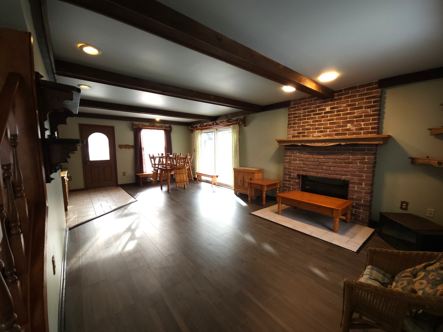 47 Route Maple Park Maple Park, IL 60151 - Photo 13 of 36 a lobby with furniture and a fireplace