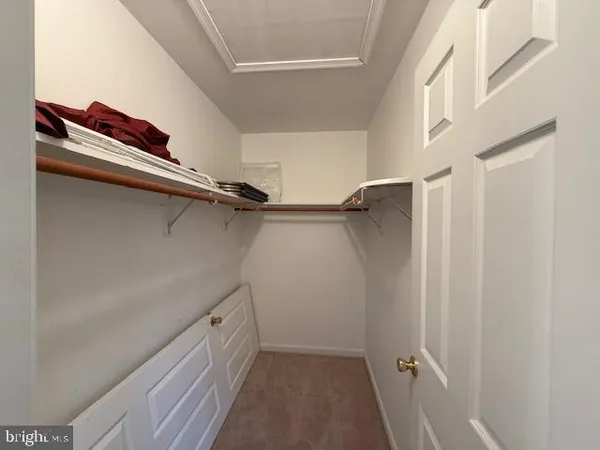 a view of walk in closet
