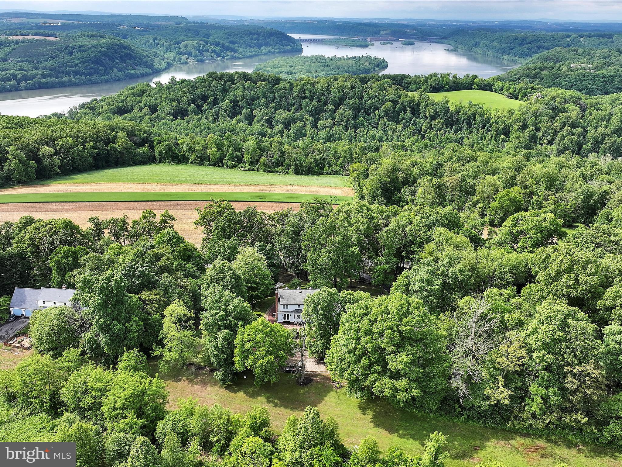 362 House Rock Road Pequea, PA 17565 - Photo 41 of 42 Aerial - Fields and Forest