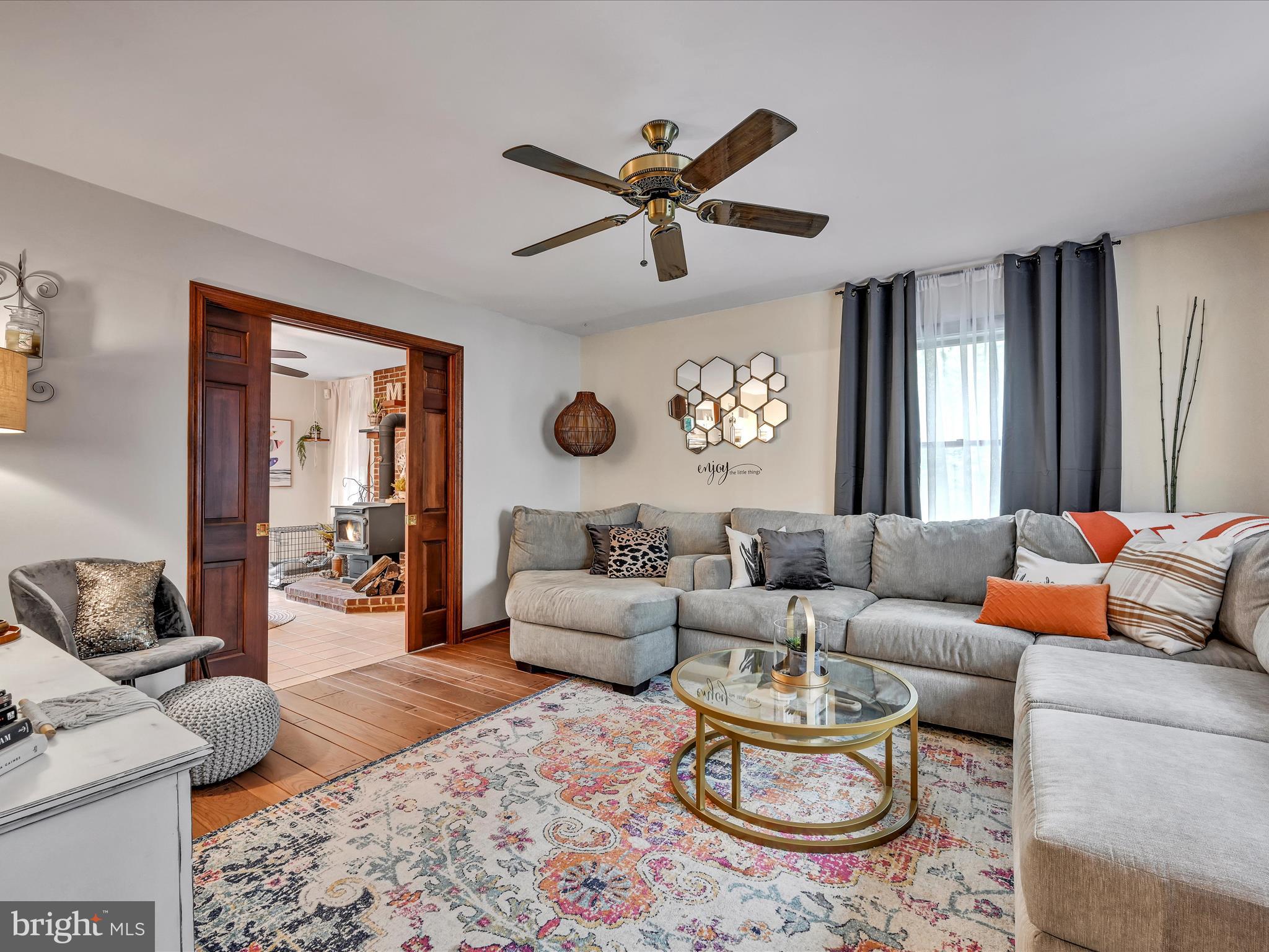 362 House Rock Road Pequea, PA 17565 - Photo 8 of 42 LR with pocket doors - perfect for lounging