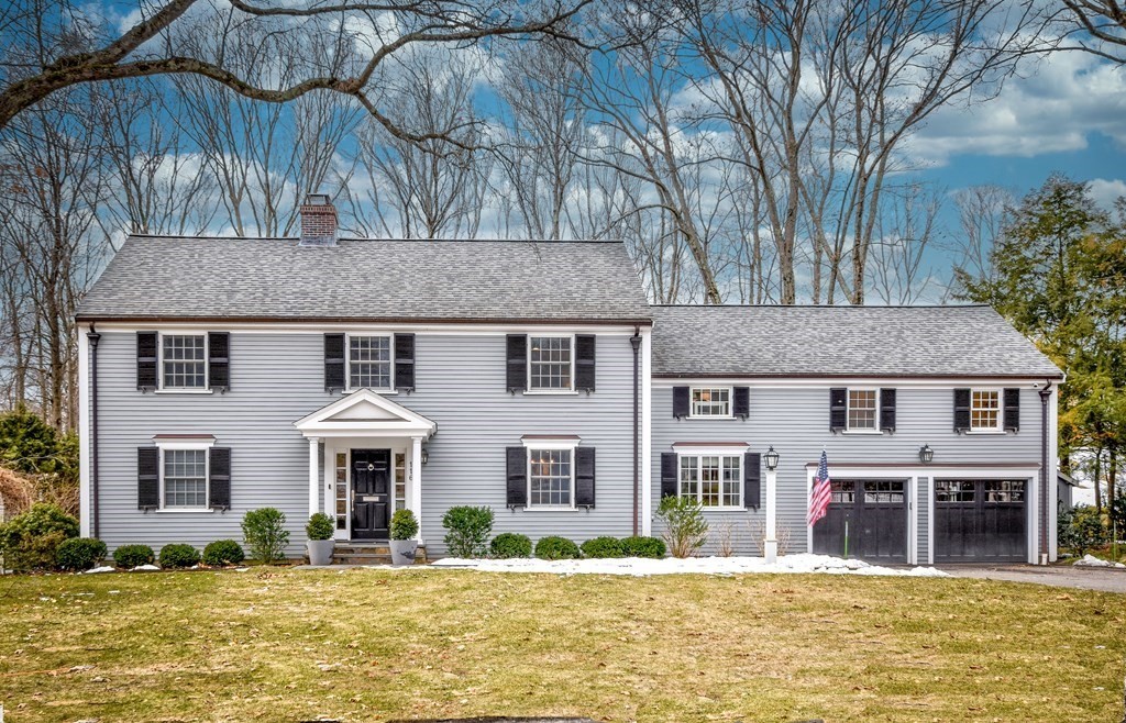 116 Hampshire Road Wellesley, MA 02481 - Photo 1 of 1 a front view of a house with a yard