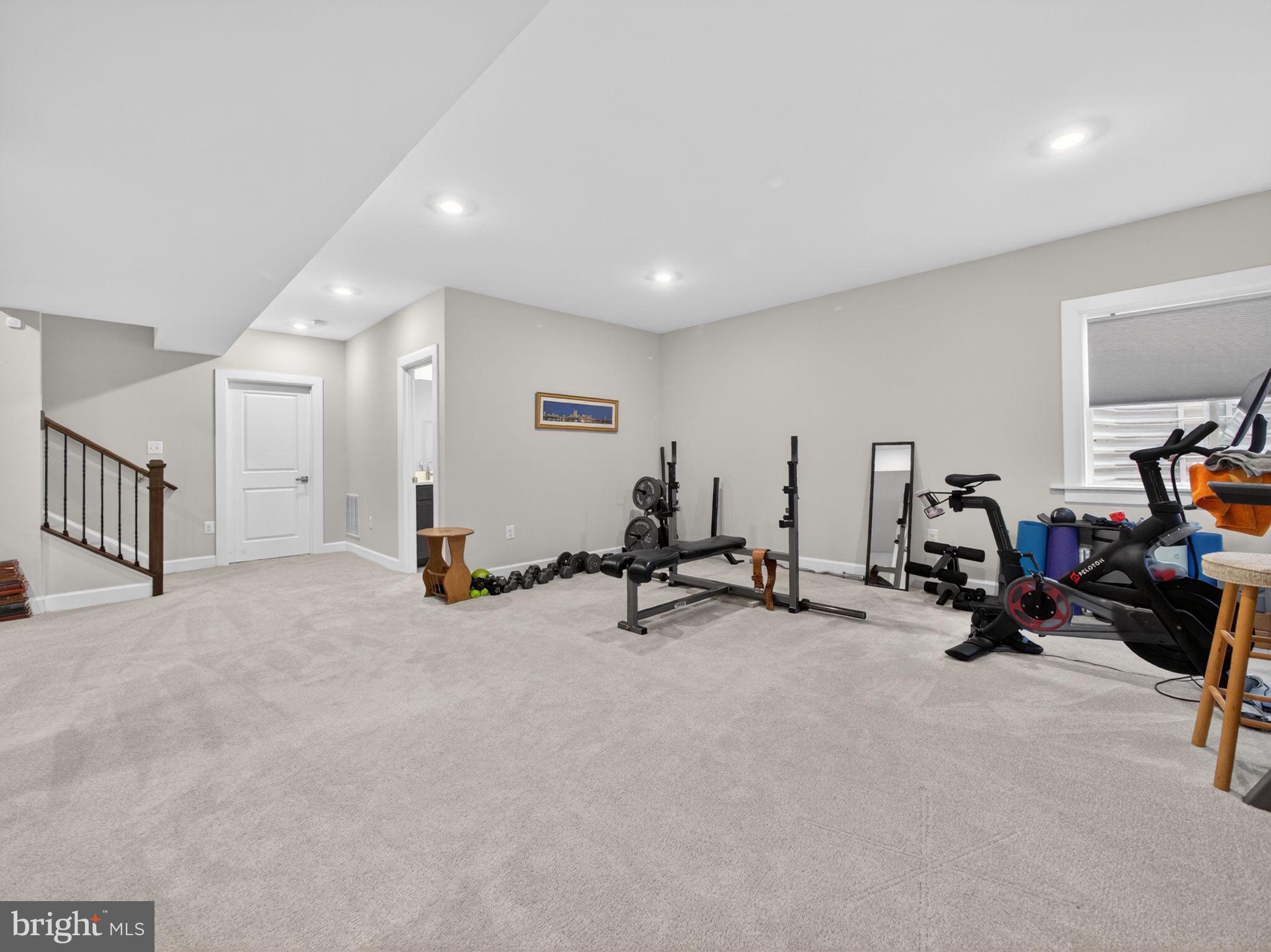 126 Cornell Road Newtown, PA 18940 - Photo 35 of 41 Basement Work-out Area