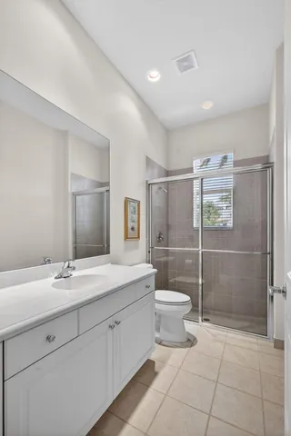 a view of a lake with a big yard