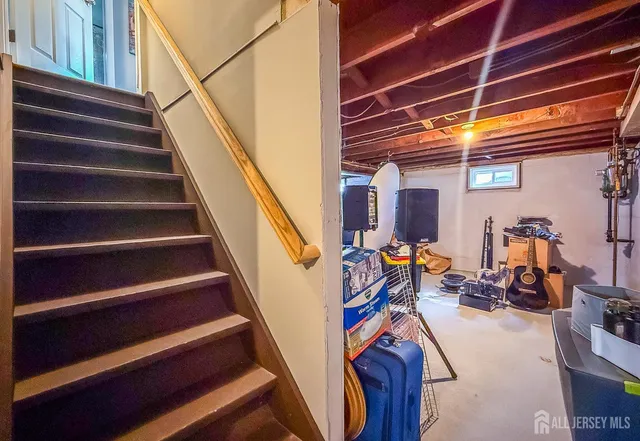 a view of storage and utility room