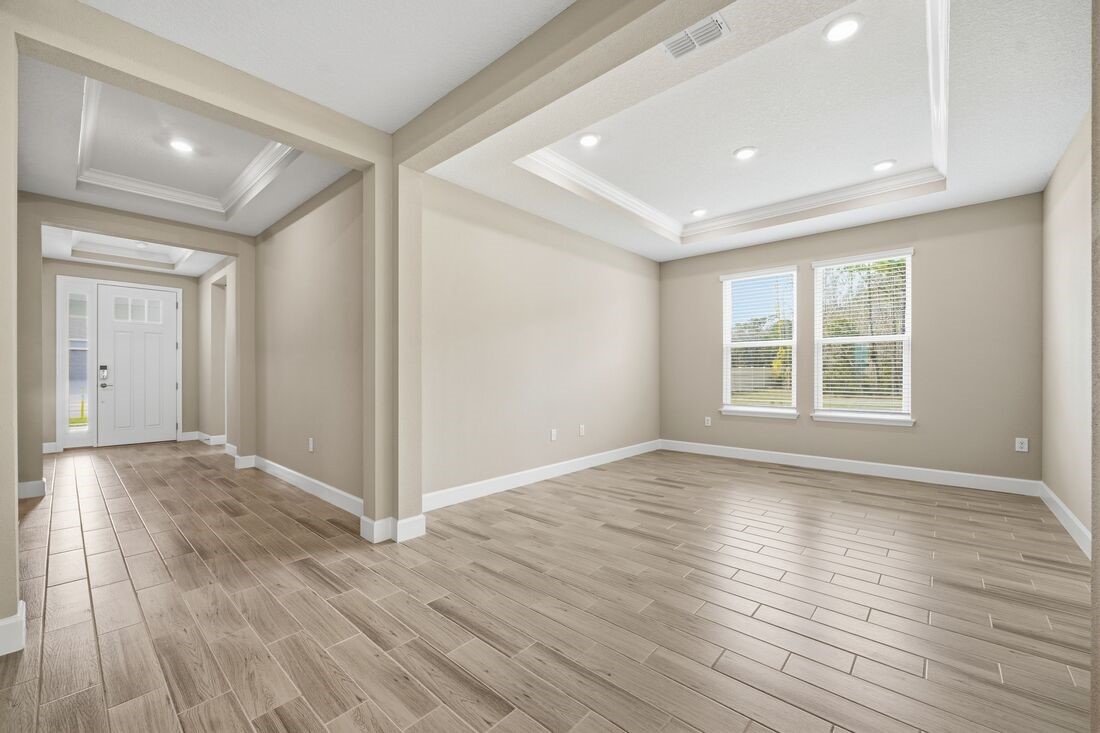 86049 Living Waters Run Yulee, FL 32097 - Photo 7 of 36 a view of livingroom with hardwood