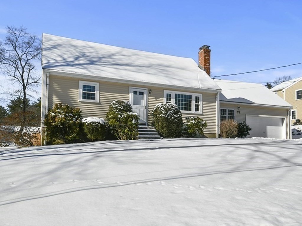 72 Old Bolton Road Hudson, MA 01749 - Photo 1 of 42 front view of a house with a small yard