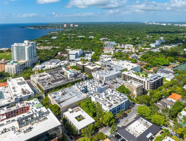 an aerial view of a city with lots of residential buildings