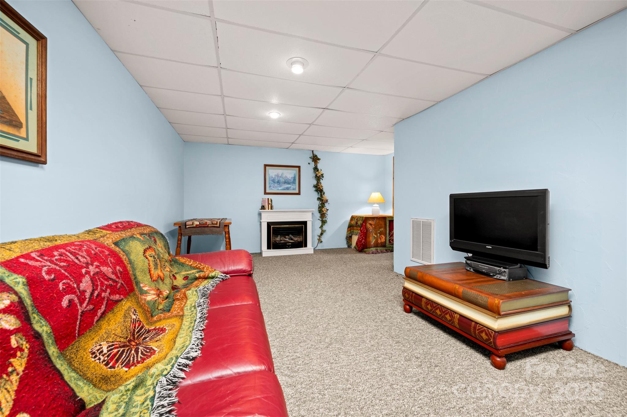 790 County Line Road Rutherfordton, NC 28139 - Photo 18 of 36 a living room with furniture and a flat screen tv