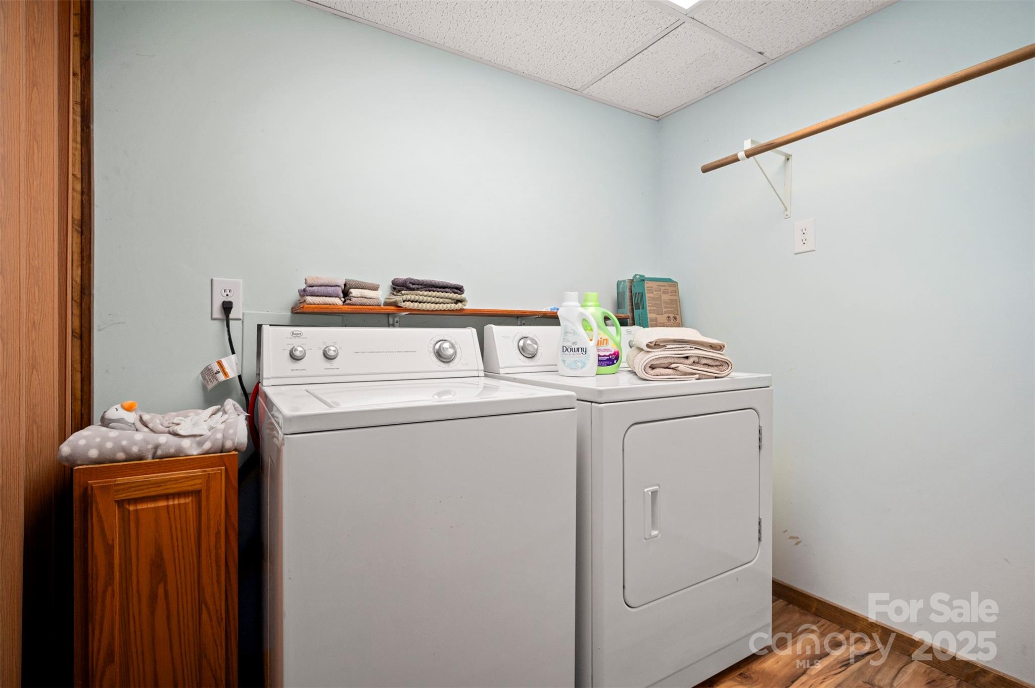 790 County Line Road Rutherfordton, NC 28139 - Photo 23 of 36 a utility room with dryer and washer