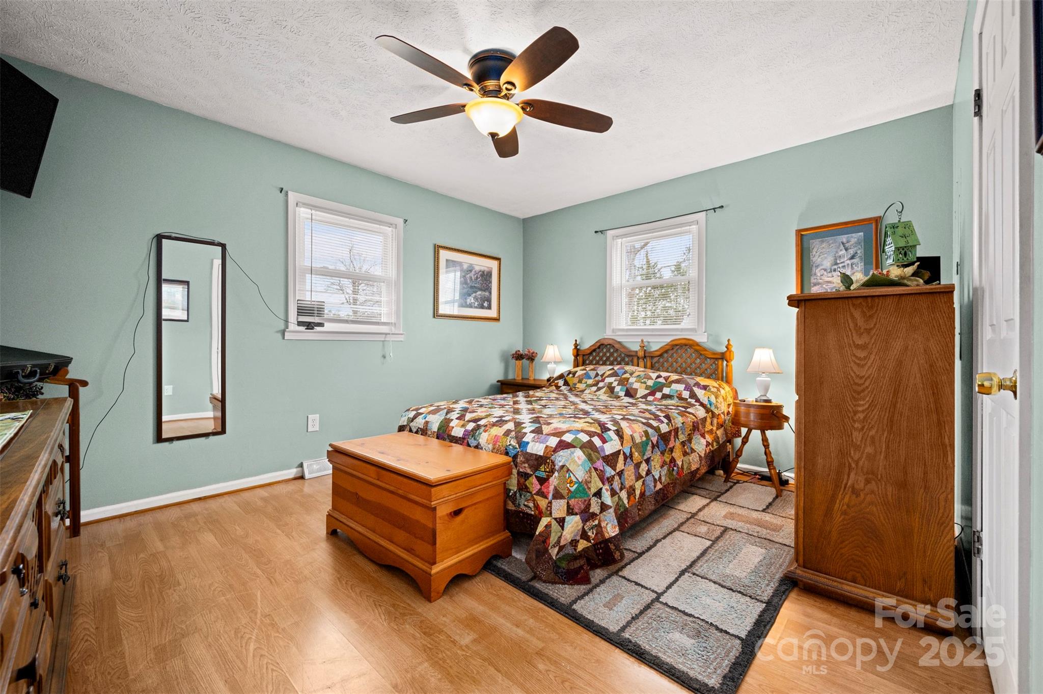 790 County Line Road Rutherfordton, NC 28139 - Photo 10 of 36 a bed sitting in a spacious bedroom next to a window